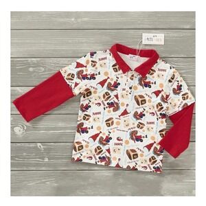 12 -18 Mos Pete And Lucy  Buried‎ Treasure Top Boys NWT